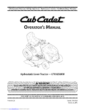 cub cadet ltx 1050 kw service manual