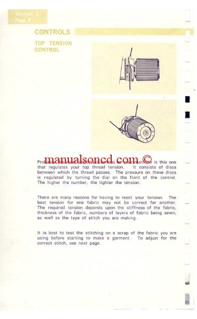kenmore sewing machine instruction manual