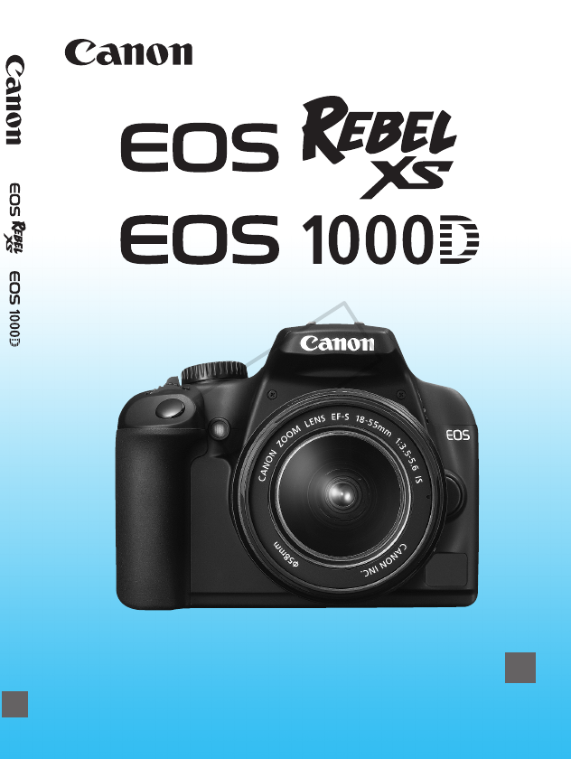 canon eos rebel xs user manual