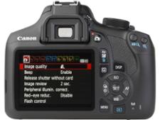 how to manually put in c log on eos 1300d