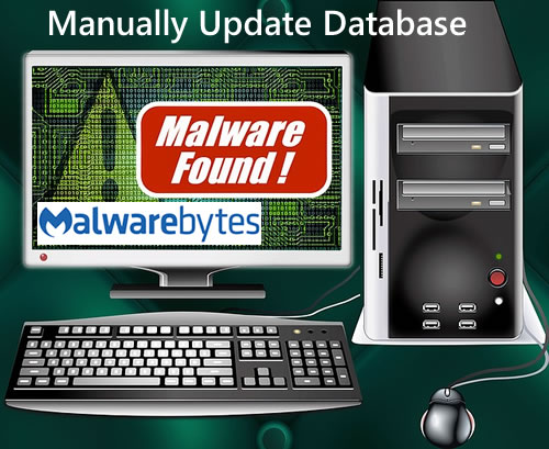 malwarebytes will not update database manual