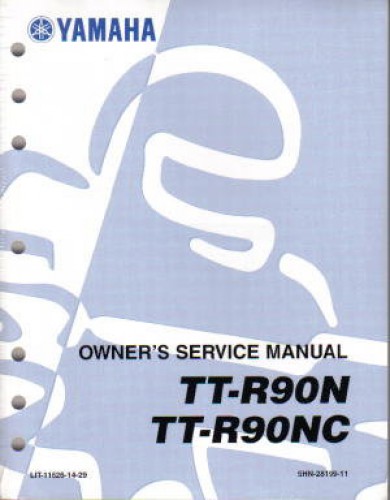 yamaha ttr 90 repair manual free